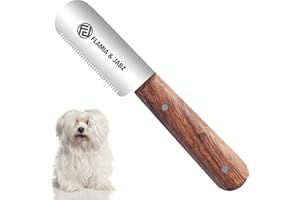 FLAMIA & JABZ Professional Stripping Knife, Right handed, 3 inch blade (Stainless Steel) (Medium, Rosewood