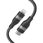 Anker USB C to Lightning Cable, MFi Certified, Fast Charge, 3ft | iPhone Cable for iPhone 14 13 12 11, iPad and More