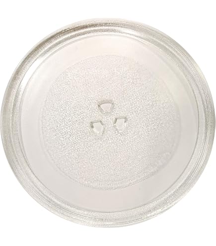 Panasonic E06014N30BP Vassoio In Vetro Per Microonde, 340 Mm, Bianco, Ricambio Originale OEM