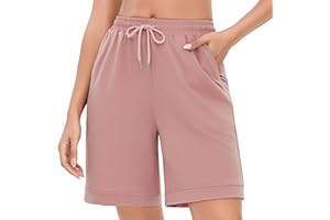 Uniexcosm Pantalon Court pour Coton Femme Short D'Été pour Femme Short avec Poches Pantalon Short Femme