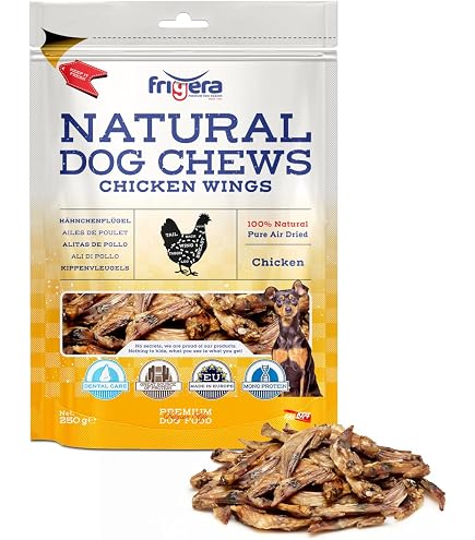 Frigera Rinderohren Mit Muschel – 250g, Natürliche Hundeleckerlis | Glutenfrei, Proteinreich