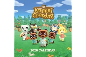ANIMAL CROSSING 2026 SQUARE CALENDAR