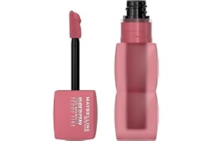 Maybelline New York - Blush à Lèvres Teddy Tint - Effet Mat Fondu - Tenue Longue Durée - Teinte : Kneehigh (55) - Contenance : 5 ml