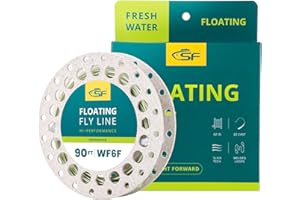 SF Fly Fishing Line Weight Forward Fly Line for Fly Fishing 3wt 4wt 5wt 6wt 7wt 8wt 100FT Double Welded Loops