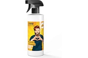 LAAV Nettoyant Canapé Tissu Textile Cleaner (500 ML) I Nettoyant Tapis I Spray Textile Idéal pour Tissus, Tapis, Ameublement, Moquettes et Taches Tenaces d'animaux de Compagnie I PFC-Free