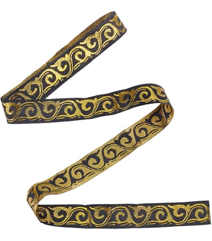 GORGECRAFT 20 Yards 10 Kleuren 12mm Gimp Vlecht Trim