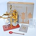 Royal Vienna Balance Coffee Master Gold Elegant 19th Century Belgium Style Luxury Balance Syphon Coffee Machine / Maker Capac