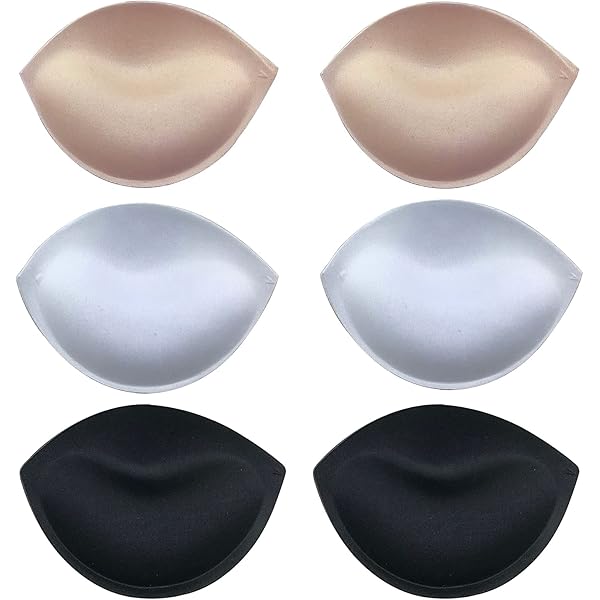 Cuscinetti Sportivi Inserti Reggiseno Sportivo WMugthome - 3 Paia Taglia C Per Yoga E Costumi Regigiseno Yoga - Foto 9