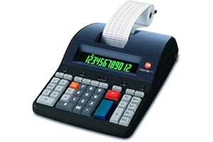 ‎TRIUMPH Triumph-Adler B4997000 Tischrechner Druckender, 12-stellig, schwarz