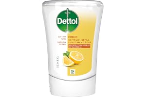 Dettol No-Touch Refill Neutralizing Lime, 250 ml – Citrus handtvål som är tuff mot bakterier (Packaging may vary)