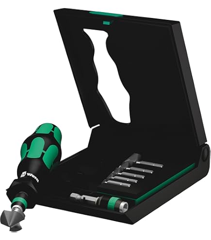Wera Bit-Safe 61 Universal 3, 61-teilig, Bit-Satz schwarz/grün, inkl