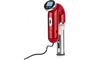 MELIANDA MA-18100 Sous Vide Stick Niedrigtemperatur Vakuumgarer Digital-Timer rot