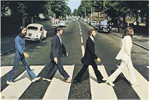 Grupo Erik - Poster The Beatles Abbey Road - Deco Maison, Decoration Murale, Affiche Décorative