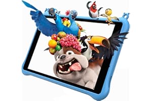 Blackview Tab50 Kids Tablet, Android 13 Tablet for Kids, 5GB+64GB/TF 1TB, 5580mAh, 8 Inch Toddler Tablet with Parental Control Mode, Eye Protection Mode, iKids APP Pre-Installed, Kid-Proof Case - Blue