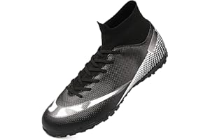 ASOCO DREAM Football Boots Men's Astro Turf Trainers Outdoor High-Top Football Shoes Professional Athletics Sneakers Teenager Soccer Shoes