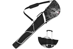 MYTAG Expandable Golf Club Carry Bag, Golf Travel Bag Holds A Full Set of Clubs, Golf Sunday Bag Practice Bag