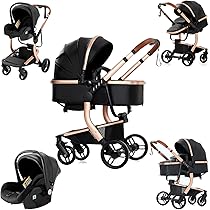 Passeggino Kinderkraft ESME Trio 3 In 1 - Con Ovetto I-SIZE, Reversibile, Per Neonati Fino 26 Kg