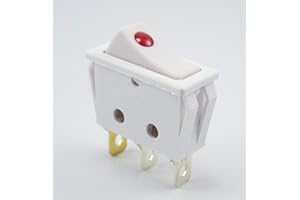 REV Ritter 09123 - Interruptor basculante, color blanco