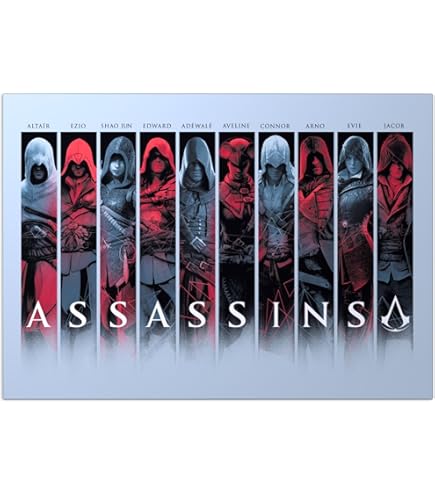 Toile sur 5 panneaux, Assassin's Creed - Assassin workshop