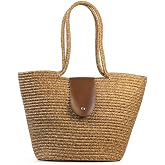 Penzi Kapaklı Handmade Hasır Tote &Ccedil;anta | Hasır Omuz &Ccedil;antası
