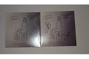 Justin Bieber & Ariana Grande - Stuck With U - CD Single Alternate Cover Seated Limited Edition