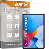 REY 2 x Screen Protector for TCL NXTPAPER 11 PLUS 11.5 Inches, Premium Tempered Glass, Tablet