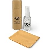 Nexta G&ouml;zl&uuml;k Temizleme Seti - 30 ml Sprey, A Kalite Mikrofiber Bez ve Doğa Dostu Kraft Kutu