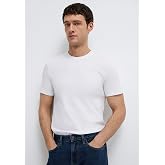 Beyaz Basic Tiş&ouml;rt Fitted/V&uuml;cuda Oturan Kesim 061747-620