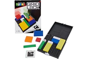 RUBIK'S - Cubo Gridlock - Juguete Rompecabezas - Juegos de Resolución de Problemas - Cubos Rubik's Juguetes de Ingenio y Relajación - 6070059 - Juguetes Niños 8 años +