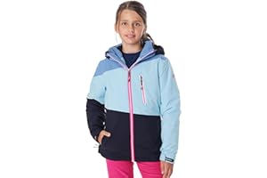 Killtec Mädchen Ksw 331 Grls Ski Jckt Skijacke/Funktionsjacke mit Kapuze und Schneefang