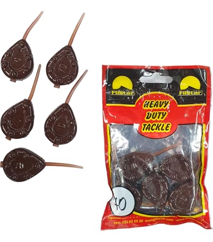 10 Piombi In Linea A Pera NGT – Color Verde – Per Pesca Carpa – Tutte Le Misure Disponibili