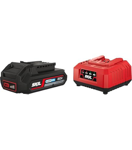 Batteries Lithium-Ion « 20V Max KEEPCOOL™ » de 4,0 Ah et chargeur