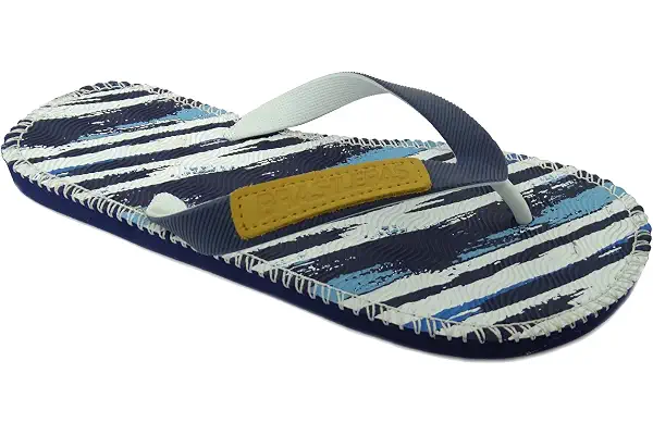 BRASILERAS Chanclas de Playa-Gin Lines .Suela Antideslizante del 39 al 46. Hombre para Interior/Exterior. Zapatos de Piscina