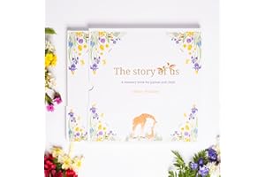 BALI VAUGHN The Story of Us | Baby Memory Book | Photo Album | 0-12 Years | 138 Pages | Ideal for Mums and Dads | Family Keepsake | Parenting Diary | Baby Keepsake | Scrapbook | Milestone Tracker