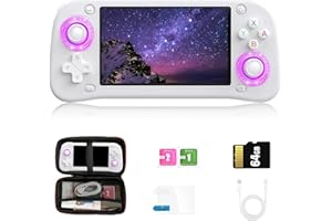 BATHGATE XF43 Retro Handheld Game Console with Open Source Linux System - 4.3-Inch IPS Screen,Portable Mini Emulator with 64G TF Card 15000 Games,30 Emulators,Electronic Toys for Boys Girls Birthday Xmas Gift