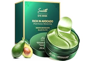 CHEAP4UK Augenpads Gegen Augenringe 60Pcs Eye Pads Anti Aging Augenmaske mit Hyaluronsäure Augenpads Gegen Tränensäcke Falten Puffiness Eye Patches Muttertag Geschenk