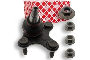 febi bilstein 31485 Ball Joint with lock nuts, pack of one