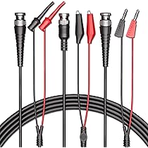 Adaptateur de prise banane mâle 4 mm vers double prise jack, connecteur BNC doub