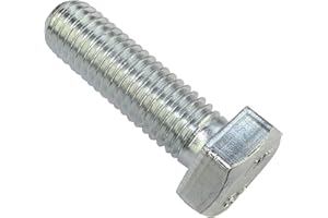 AERZETIX - C47380 - Satz von 20 stück - bolzen schrauben sechskantschrauben M12x40 - mit sechskantkopf - Ø12x40mm - DIN 933 - klasse 8.8 - verzinktem stahl - heimwerken - montagewerkzeug eisenwaren