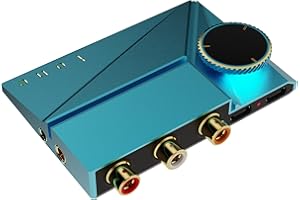 Khadas Tone2 Pro 3.5/4.5mm Jack, amplificatore per cuffie, HiFi DAC portatile ES9038Q2M DSD512 | 768K/32Bit, supporto decodifica MQA，Compatibile con ipad, telefono, computer e altoparlante (blu)