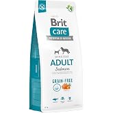 Brit Care Skin &amp; Coat, Deri Ve T&uuml;y Hassasiyeti Olan, Yetişkin K&ouml;pekler İ&ccedil;in, Tahılsız, Somon Balıklı Kuru Mama, 12 kg