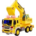 Camion Poubelle Jouet Enfant Avec Sons Et Lumières - Gros Camion à Friction Éducatif Pour Garçons Et Filles Dès 3 Ans