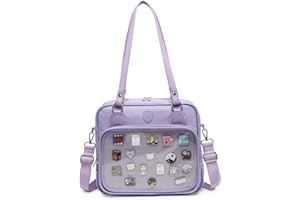 CHERRY SAUCE Oxford Ita Bag Crossbody-Tasche Umhängetasche Messenger Rucksack Mehrzweck-Pins Display