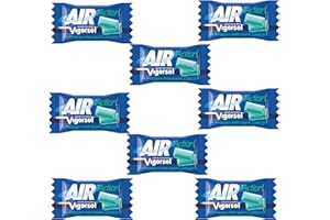50 GOMME MASTICARE VIGORSOL AIR ACTION BLU CHEWING GUM SFUSE FRESH AIR EXPLOSION