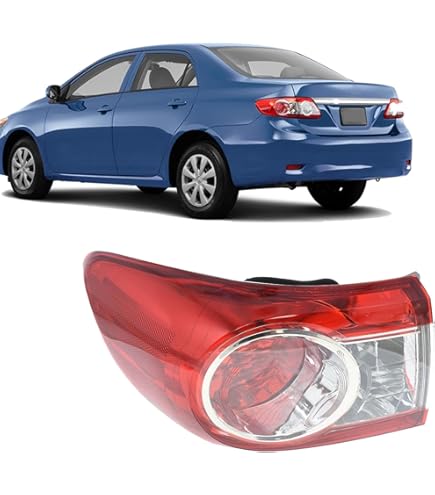 Faro Posteriore Sinistro Esterno Per Toyota Corolla 2011-2013 - Munirater