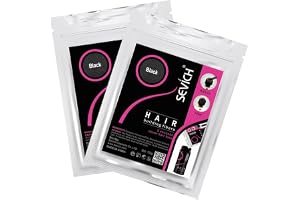 SEVICH Hair Building Fibers 2-pack, ögonblicksförtjockningspulver