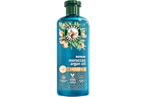 Herbal Essences Argan Oil Repair Shampoo 350ml to Nourish Damaged Hair, Silicone Free