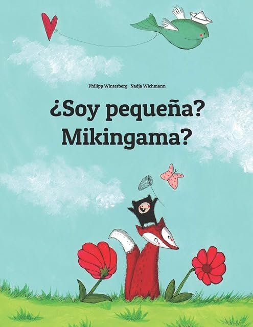 Portada de ¿Soy pequeña? Mikingama?: Libro infantil ilustrado español-groenlandés