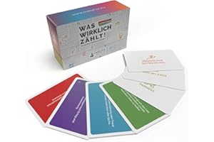 ‎METAFOX metaFox "Was wirklich zählt! - 80 Wertekarten für Coaching, Workshops & Therapie - Für Life Coaching, Act Therapy Cards, Personal Values Cards und Therapy Tool