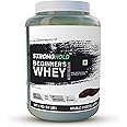 STRONGHOLD Whey Protein Powder for Beginners |1KG /2.2LBS | Double Chocolate With Added EAA and Minerals, Low Sugar Added, Energy Booster Protein Shake, 33 Servings.